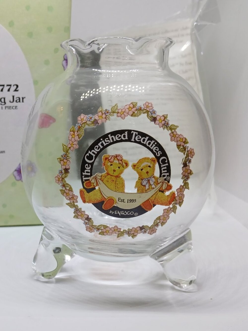 NIB 2006 HILLMAN FAMILY LLC Enesco GROUP CHERISHED TEDDIES 4005772 WISHING JAR